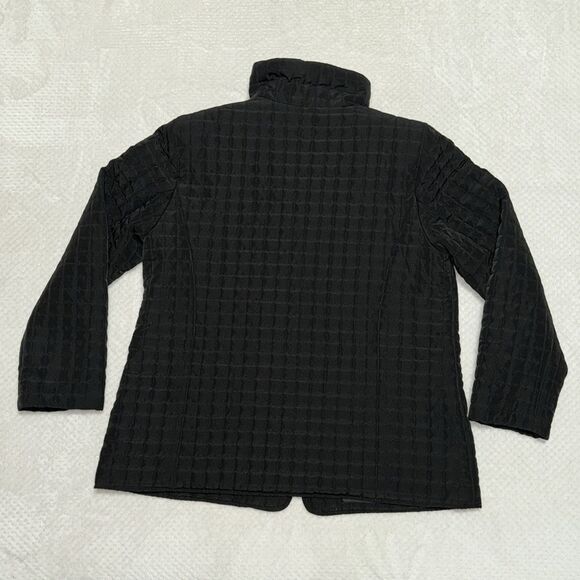 George Women’s Plus Quilted Jacket Zip Front & Pockets Rich Black Size 18W/20W - Picture 2 of 14